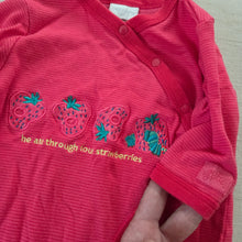 Load image into Gallery viewer, Vintage Hungry Caterpillar Footed PJs 0-3 months
