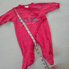 Load image into Gallery viewer, Vintage Hungry Caterpillar Footed PJs 0-3 months
