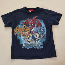 Load image into Gallery viewer, Vintage &#39;96 Yu-Gi-Oh! Black Tee kids 6/7
