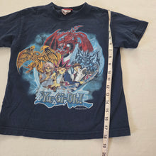 Load image into Gallery viewer, Vintage &#39;96 Yu-Gi-Oh! Black Tee kids 6/7

