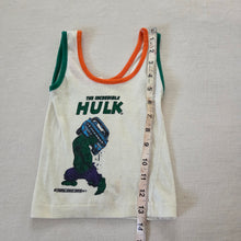 Load image into Gallery viewer, Vintage &#39;77 Incredible Hulk Tank Top 2t
