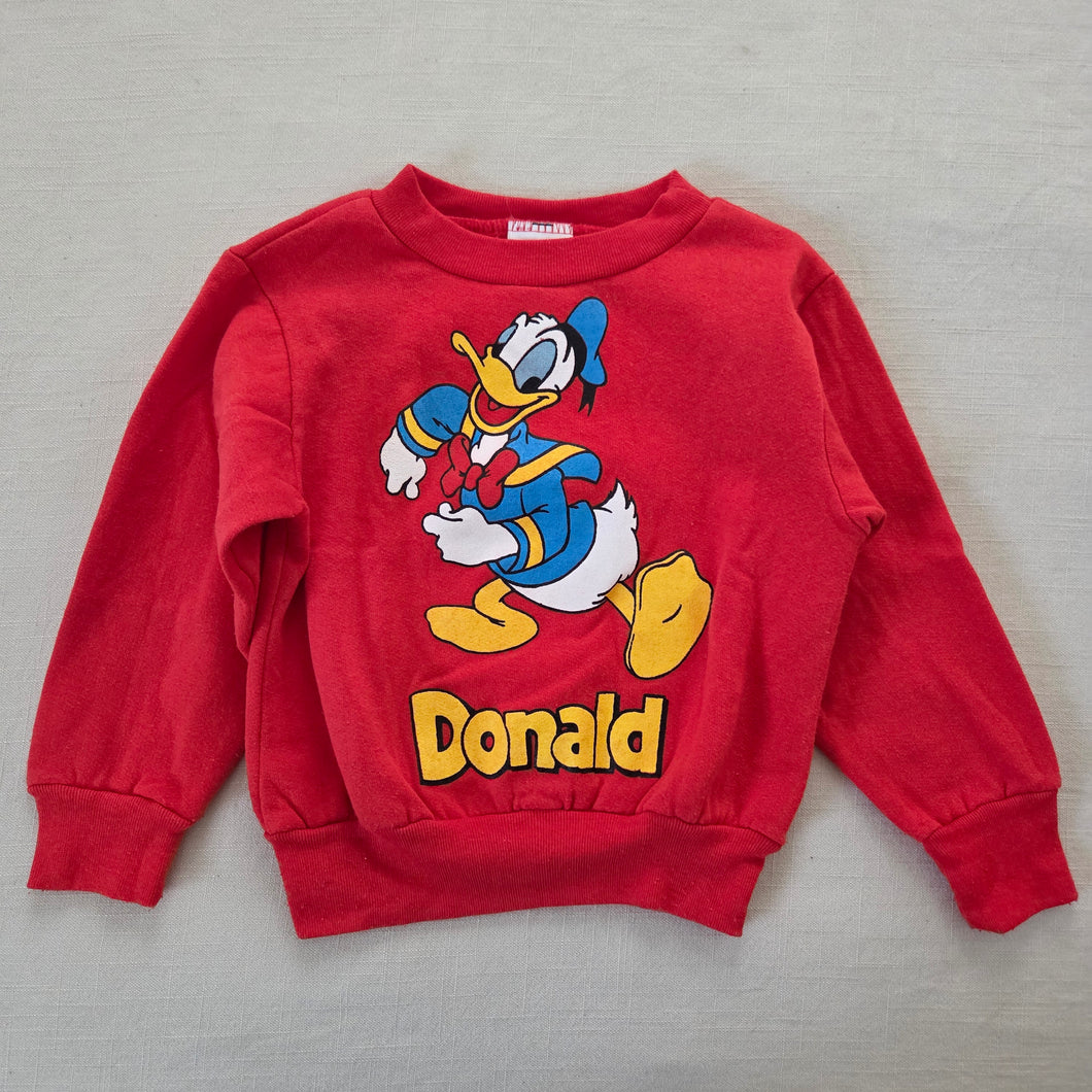 Vintage Donald Duck Crewneck 2/3t