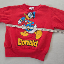 Load image into Gallery viewer, Vintage Donald Duck Crewneck 2/3t
