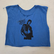 Load image into Gallery viewer, Vintage Michael Jackson Thriller Slouchy Cropped Top kids 12/14
