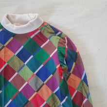 Load image into Gallery viewer, Vintage 70s Multicolored Dress 5t
