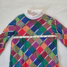 Load image into Gallery viewer, Vintage 70s Multicolored Dress 5t
