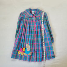 Load image into Gallery viewer, Vintage Multicolored Bear Dress 4t

