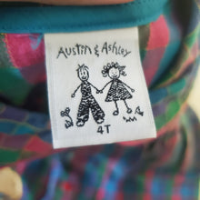 Load image into Gallery viewer, Vintage Multicolored Bear Dress 4t
