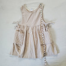 Load image into Gallery viewer, Vintage Tan Corduroy Dress kids 6
