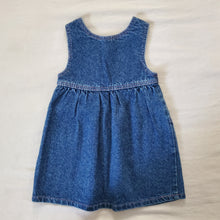 Load image into Gallery viewer, Vintage Lee Denim Dress 4t
