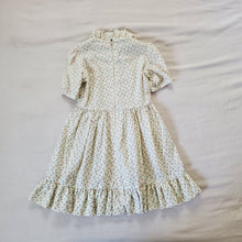 Load image into Gallery viewer, Vintage Small Floral Cream Dress kids 6
