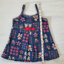 Load image into Gallery viewer, Vintage 90s Flowers + Bears Cami Dress 2t/3t
