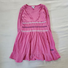Load image into Gallery viewer, Y2k Flared Sleeves Flowy Pink Dress kids 7
