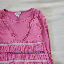 Load image into Gallery viewer, Y2k Flared Sleeves Flowy Pink Dress kids 7
