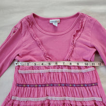 Load image into Gallery viewer, Y2k Flared Sleeves Flowy Pink Dress kids 7
