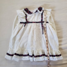 Load image into Gallery viewer, Vintage Frilly Long Sleeve Dress 18-24 months
