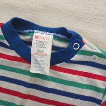 Load image into Gallery viewer, Vintage Multicolored Striped Long Sleeve 6-9 months
