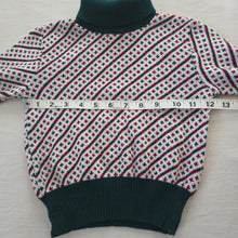 Load image into Gallery viewer, Vintage Criss-Cross Knit Turtleneck 3t
