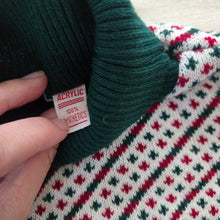 Load image into Gallery viewer, Vintage Criss-Cross Knit Turtleneck 3t

