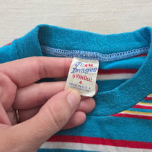 Load image into Gallery viewer, Vintage Blue/Red/Yellow Striped Long Sleeve 3t
