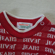 Load image into Gallery viewer, Vintage Healthtex &quot;Jeans&quot; Long Sleeve 3 montgs
