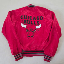 Load image into Gallery viewer, Vintage Chicago Bulls Satin Jacket kids 10/12
