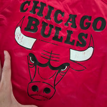 Load image into Gallery viewer, Vintage Chicago Bulls Satin Jacket kids 10/12
