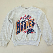 Load image into Gallery viewer, Vintage &#39;93 Atlanta Braves Crewneck kids 8/10

