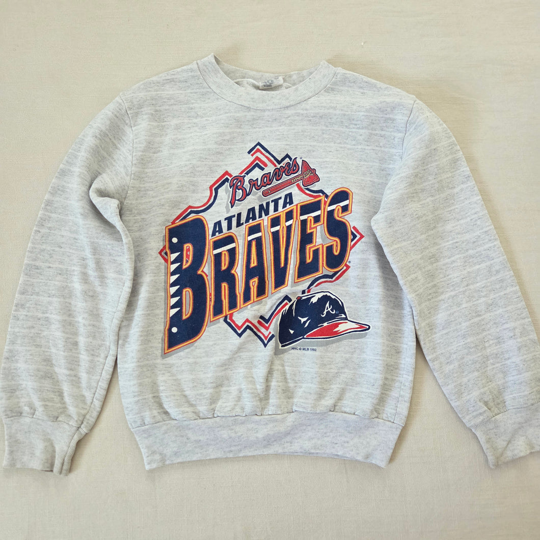Vintage '93 Atlanta Braves Crewneck kids 8/10