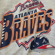Load image into Gallery viewer, Vintage &#39;93 Atlanta Braves Crewneck kids 8/10
