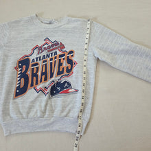 Load image into Gallery viewer, Vintage &#39;93 Atlanta Braves Crewneck kids 8/10
