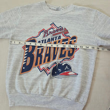 Load image into Gallery viewer, Vintage &#39;93 Atlanta Braves Crewneck kids 8/10
