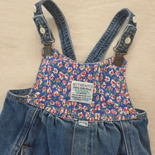 Load image into Gallery viewer, Vintage Guess Floral Denim Overalls 12-18 months
