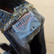Load image into Gallery viewer, Vintage Guess Floral Denim Overalls 12-18 months

