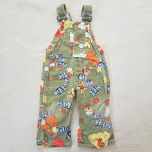 Load image into Gallery viewer, Vintage Liberty Hee Haw Green Overalls 2t

