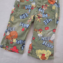 Load image into Gallery viewer, Vintage Liberty Hee Haw Green Overalls 2t
