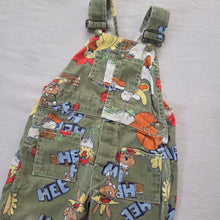 Load image into Gallery viewer, Vintage Liberty Hee Haw Green Overalls 2t
