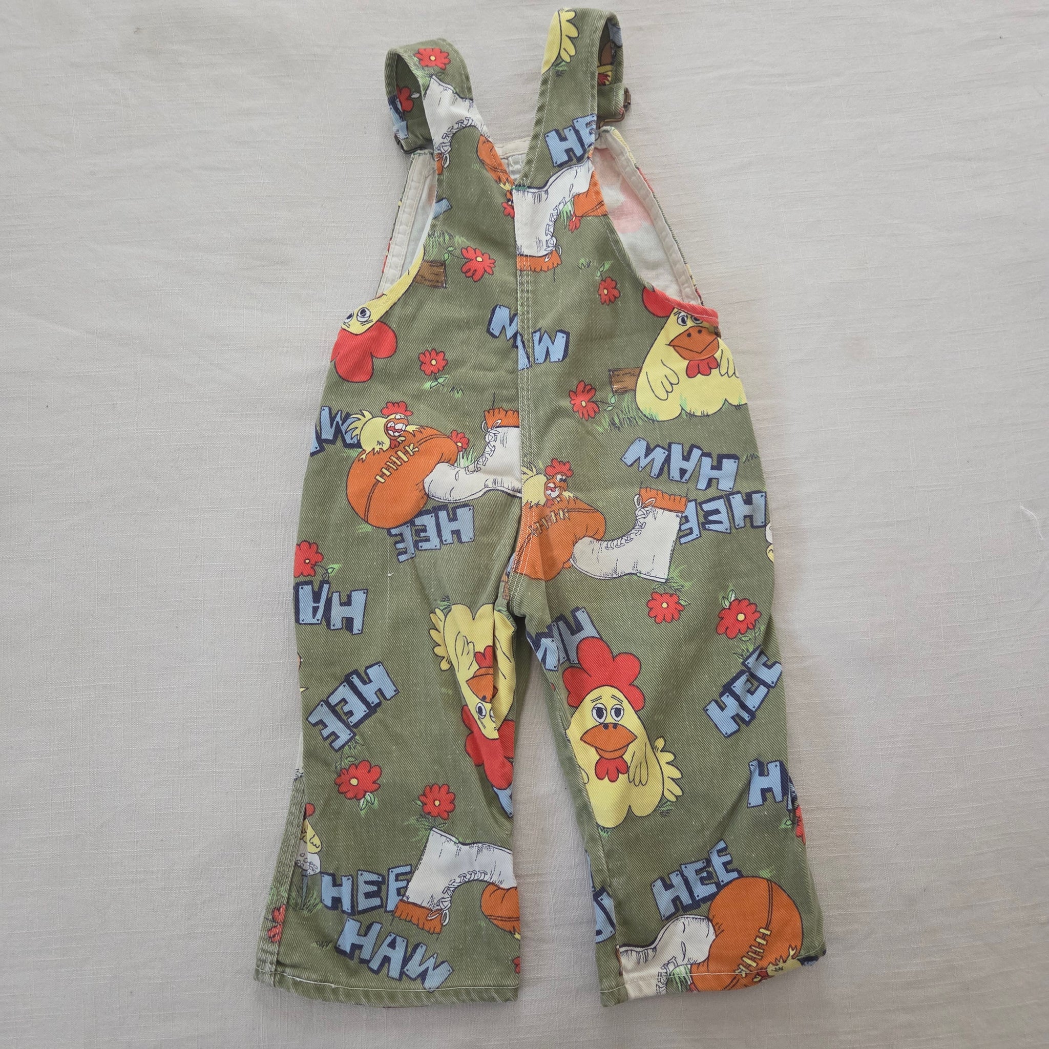 Vintage Liberty Hee Haw Green Overalls 2t – Nostalgic Baby Vintage