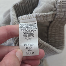 Load image into Gallery viewer, Vintage Oshkosh Tan Airplane Cord Pants 4t
