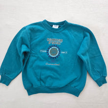 Load image into Gallery viewer, Vintage Oshkosh Teal Crewneck kids 7
