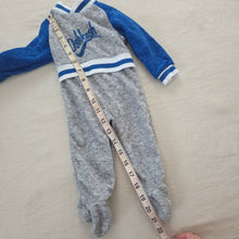 Load image into Gallery viewer, Vintage Oshkosh Sporty Footed Pajamas 3 months
