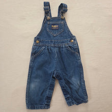 Load image into Gallery viewer, Vintage Oshkosh Denim Overalls 6-9 months
