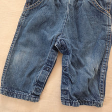 Load image into Gallery viewer, Vintage Oshkosh Denim Overalls 6-9 months
