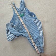 Load image into Gallery viewer, Vintage Oshkosh Striped Iogger Overalls 3-6 months
