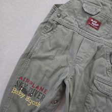 Load image into Gallery viewer, Vintage Oshkosh &quot;Airplane Skydiver&quot; Overalls 9-12 months
