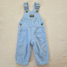 Load image into Gallery viewer, Vintage 70s/80s Oshkosh Sky Blue Overalls 12 months
