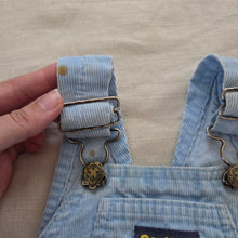 Load image into Gallery viewer, Vintage 70s/80s Oshkosh Sky Blue Overalls 12 months
