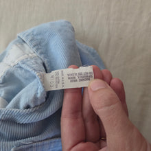 Load image into Gallery viewer, Vintage 70s/80s Oshkosh Sky Blue Overalls 12 months
