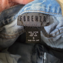 Load image into Gallery viewer, Vintage Distressed Patched Jeans kids 8
