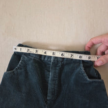 Load image into Gallery viewer, Vintage Dark Green Cord Pants 5t/6
